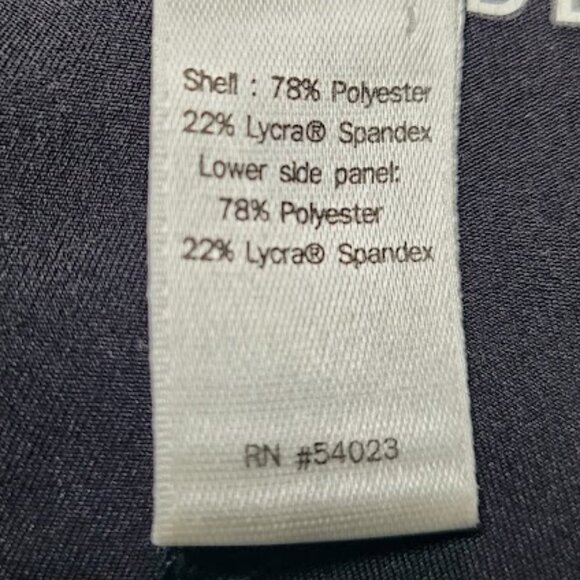 Derek Lam 10C X Athleta Black White Full Length Leggings Athletic Pants M - Picture 8 of 9